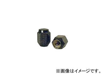 チップトップ 袋ナット ブラック 21H M12×1.25 31mm N-8 入数:1セット(100個) Bag nut|オートパーツエージェンシー