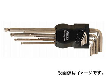 チップトップ 六角レンチセット HAZ-42 入数:1セット(9本) Hexagon wrench set|オートパーツエージェンシー