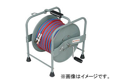 SAR/三協リール トライアンス/TRIENS 大型 酸素アセチレン 手巻きリール 30m STR-30A Oxygen acetylene hand rolled reel