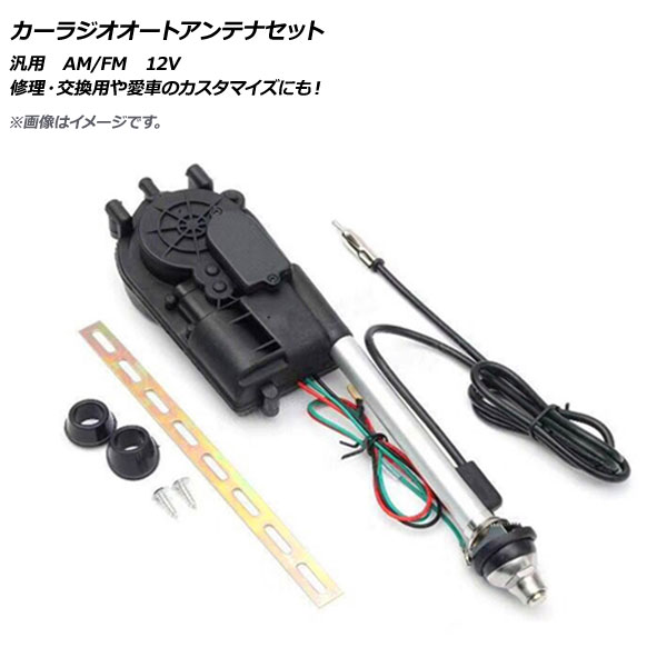 即納 最大半額 カーオーディオ カーラジオオートアンテナセット Ap 汎用 Ap Ec312 Fm Am 12v Bestmontessori Org