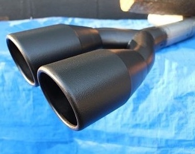サクソン/SUXON マフラー ポリッシュ仕上 サイド2本出し HLD-125 トヨタ ハイラックス QDF-GUN125 2GD 新型(前期) 2393cc Scarf|オートパーツエージェンシー