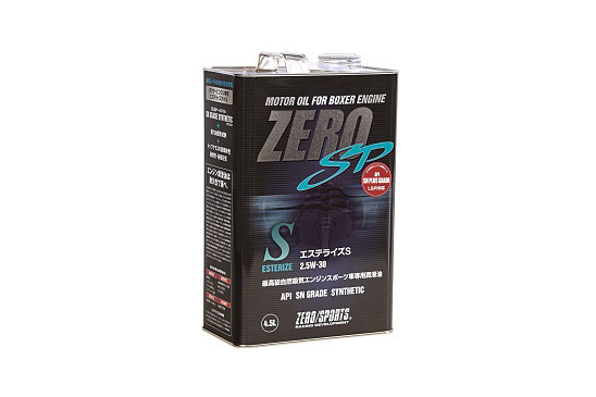 ゼロスポーツ/ZERO SPORTS ZERO SP エステライズS エンジンオイル 4.5L 2.5W-30 0826020 Estellise engine oil