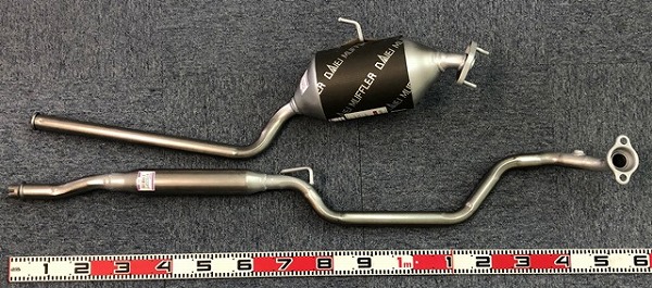 大栄テクノ リアマフラー ダイハツ ミラ L660S 2002年10月~2009年03月 Rear muffler