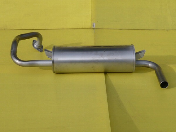 大栄テクノ リアマフラー 三菱 パジェロミニ H53A H58A 2002年08月~ MMT-6487SUS Rear muffler|オートパーツエージェンシー