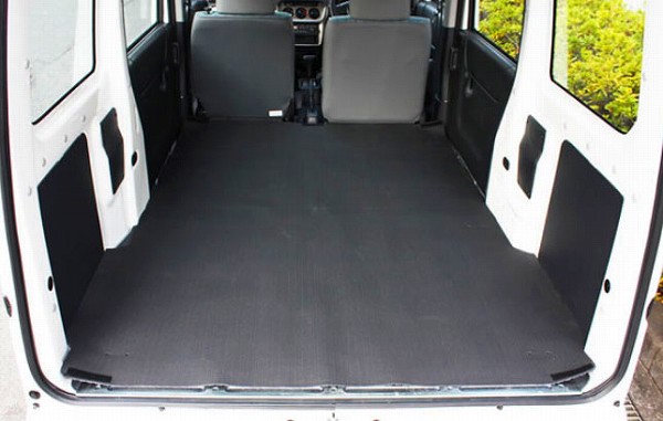 リバーシブルカーゴマット スバル サンバー バン TV1/2 4人乗 1999年02月～2012年04月 選べる2カラー REV-5-2 Reversible cargo mat
