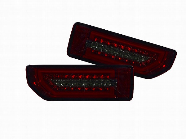 エムブロ サンダーテール スズキ ジムニー JB64W 2018年07月～ レッド/スモーク フルLED 流れるウインカー STJB64JIMY-3LTB-SR-04