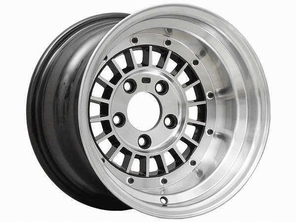 コーリンプロジェクト フォーカスレーシングスポーク ホイール ブラック 14インチ×9J -25 5H114.3 FOCUS-25490LB wheel|オートパーツエージェンシー