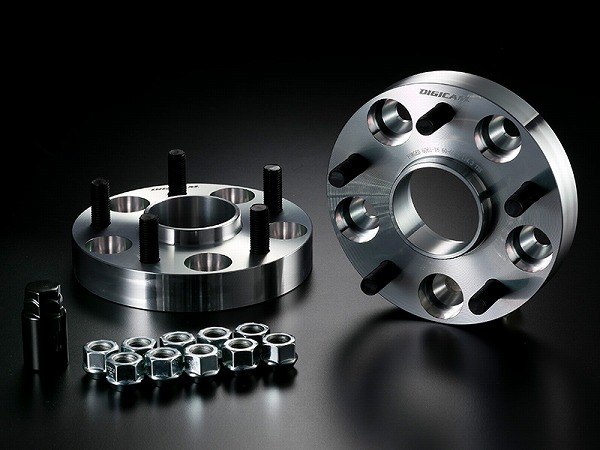 デジキャン ハブ付ワイドトレッドスペーサー 114.3-5H P1.5 25mm 73-60 トヨタ RAV4