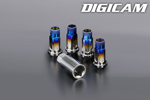 デジキャン ペンタゴンチタンレーシングナット 貫通タイプ48.5mm P1.25 5TNK12-LL4