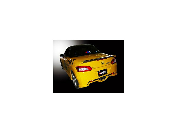 D-SPORT/Dスポーツ エアロリヤバンパーforCDEX 未塗装 52159-A240-000-KX リア ダイハツ コペン LA400K Robe 2014年06月～ Aerori Bumper 56,438円