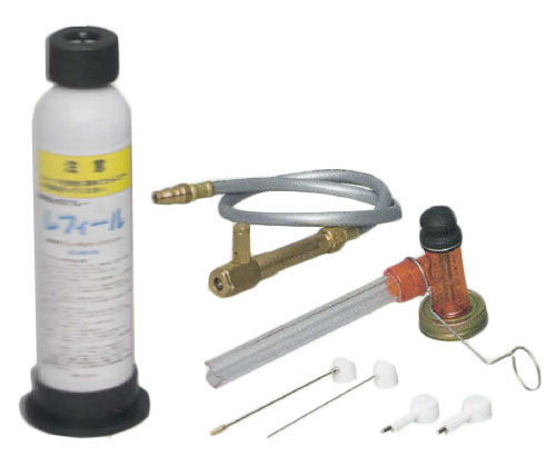日本ケミカル工業 レフィール ブレーキ＆パーツクリーナー 器具セット 入数：4本セット JC-8104 REFILL BRAKE PARTS CLEANER EQUIPMENT SET