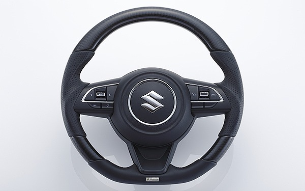 楽天市場】TRUST GReddy STEERING ブラックカーボン レッド