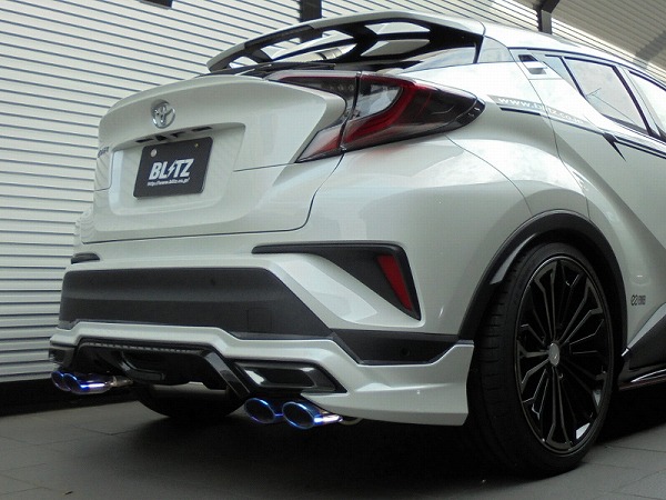 ブリッツ/BLITZ NUR-SPEC VSR Quad Model マフラー モデリスタバンパー専用 63544V トヨタ C-HR NGX50 8NR-FTS 2016年12月～2019年09月 Scarf 88,796円