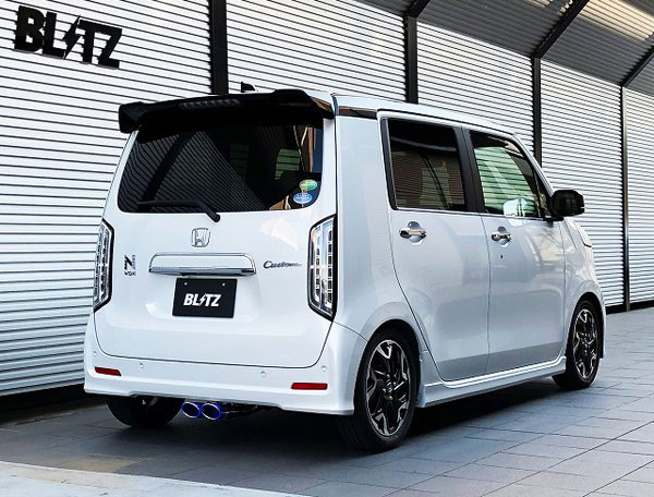 ブリッツ/BLITZ NUR-SPEC CUSTOM EDITION マフラー チタンカラー(VSR) 63565V ホンダ N-WGNカスタム JH3 S07B(Turbo) 2WD専用 2019年08月~ Scarf|オートパーツエージェンシー