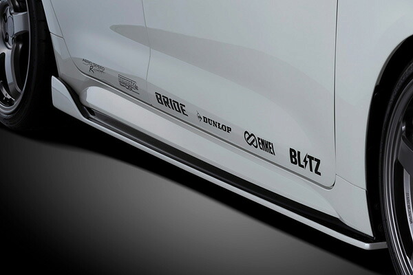 ブリッツ/BLITZ エアロスピードRコンセプト サイドスポイラー 未塗装 トヨタ カローラスポーツ NRE210H,NRE214H 8NR-FTS FF,4WD 2018年06月~ Side spoiler|オートパーツエージェンシー