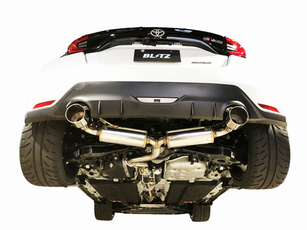 ブリッツ/BLITZ NUR-SPEC CUSTOM EDITION マフラー 鏡面仕上げ(VS) 63196 トヨタ GRヤリス GXPA16 G16E-GTS RZ専用 2020年09月~ Scarf|オートパーツエージェンシー