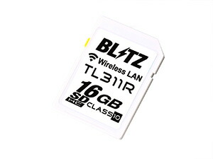 ブリッツ/BLITZ Touch-B.R.A.I.N. LASER 無線LAN内蔵SDHCカード BWSD16-TL311R Built wireless card画像