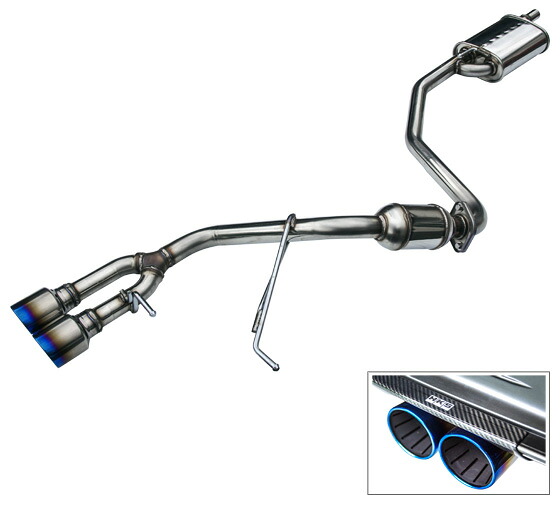 HKS Super Turbo Muffler マフラー スズキ アルトターボRS HA36S R06A(ターボ) 2WD専用・4WD取付不可 2015年03月～2018年11月 Scarf｜オートパーツエージェンシー