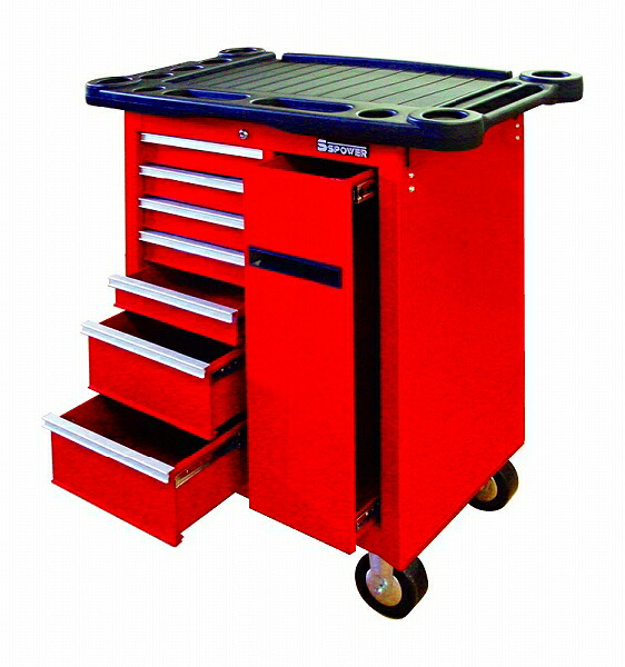 SSPOWER 物の具押し入れ 8段 TC-8B  Tool cabinet