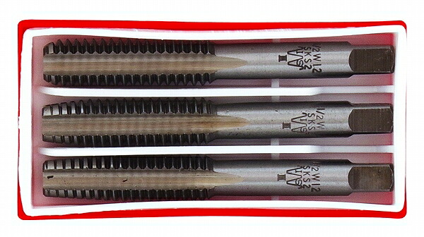 新潟精機 SK ねじ切組飲み口 W1/2×12  Screw tap