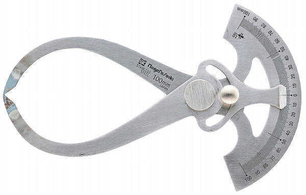 新潟精機 SK 目盛付内外兼用キャリパ 100mm CC-100D Caliper with both inside and outside scale|オートパーツエージェンシー