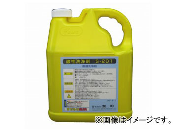 友和/YUWA 酸性サビ落とし S-201 4L JAN：4516825002847 Rip off acidic rust