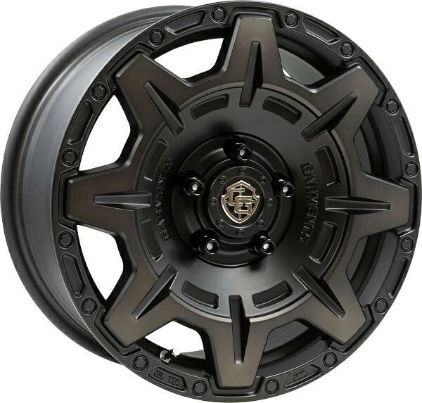 CROSSOVER GARMENTS STYLE-M ホイール マットブラッククリア 16インチ×7.0J +35 5H114.3 入数:1台分(4本) 40462 wheel|オートパーツエージェンシー