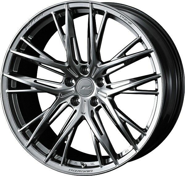 F ZERO FZ-5 ホイール DIAMOND BLACK 19インチ&times;8.5J ＋48 5H114.3 入数：1台分(4本) 40755 wheel｜オートパーツエージェンシー
