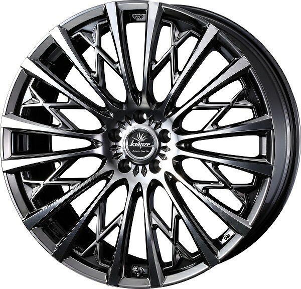 KRANZE SCHRITT 855EVO ホイール SBC/POLISH 22インチ×9.0J ＋35 5H114.3 入数：1台分(4本) 41317 wheel