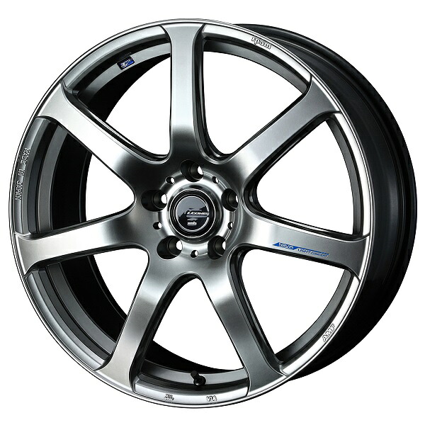 LEONIS NAVIA 07 ホイール HSB 17インチ×6.5J ＋53 5H114.3 入数：1台分(4本) 39565 wheel