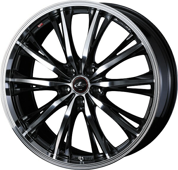 LEONIS RT ホイール PBMC 19インチ×7.5J ＋53 5H114.3 入数：1台分(4本) 41196 wheel