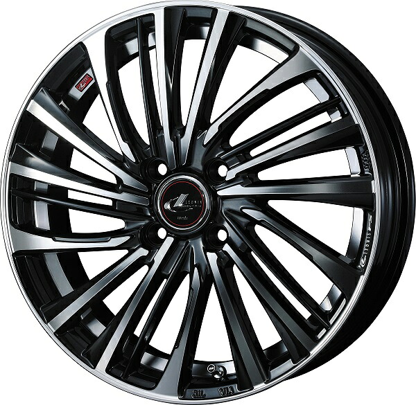 LEONIS FS ホイール PBMC 16インチ×6.0J ＋50 4H100 入数：1台分(4本) 39966 wheel
