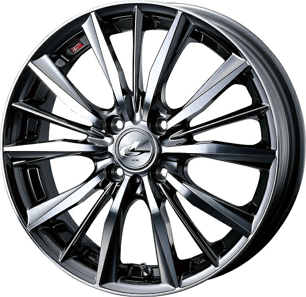 LEONIS VX ホイール BMCMC 17インチ&times;7.0J ＋45 4H100 入数：1台分(4本) 33257 wheel｜オートパーツエージェンシー