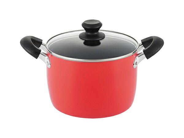 ルピア IH対応シチューポット 20cm LU-20DR compatible stew pot