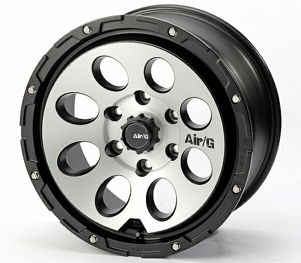 4x4エンジニアリング エアージー マッシヴ ホイール マットブラックブラッシュド 16インチ×5.5J +22 5H139.7 入数:1台分(4本) wheel|オートパーツエージェンシー