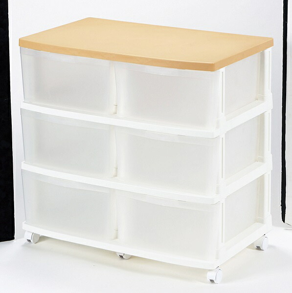 EWエミングストッカー 6引き出し スモークブラウン (0328122) emming stocker drawers｜オートパーツエージェンシー