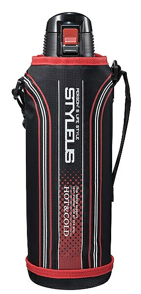スタイラス スポーツマグ レッド 1.5L ポーチ付 F-2680・レッド(0390022)
