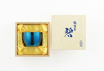 ”碧”銀古美(ぎんふるみ) ぐい呑み AO-01(0233036) Gulp