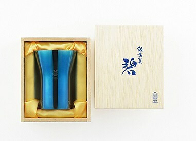 ”碧”銀古美(ぎんふるみ) 18-8ステンレス鋼タンプラー 小 AO-02(0233035)  stainless steel tumbler
