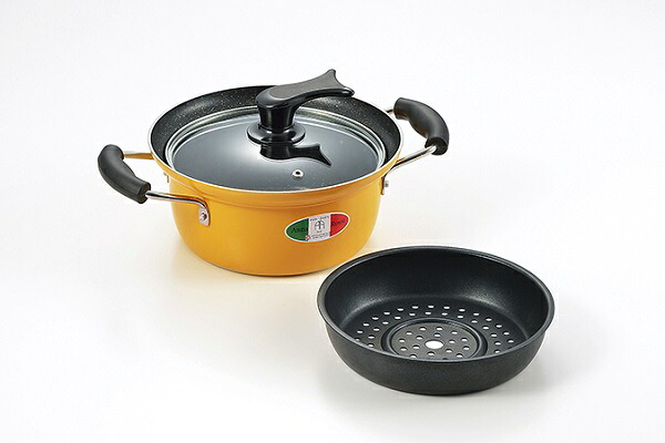 アンナ・ロッシ IH対応深型マルチポット 20cm AR-177R(0001017) compatible deep multi pot
