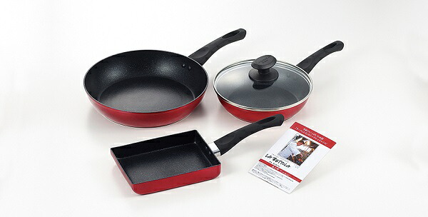 ラ・ベットラ IH対応マーブルフライパンセット LB-165(1003544) compatible marble frying pan set|オートパーツエージェンシー