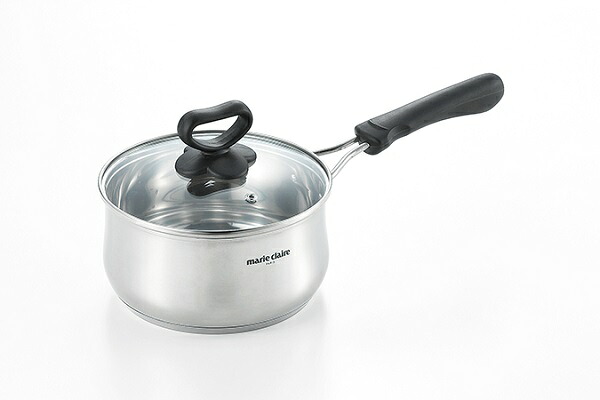 マリ・クレール ソフィア IH対応片手鍋 18cm MC-262R(0001094) Sophia compatible one handed pot