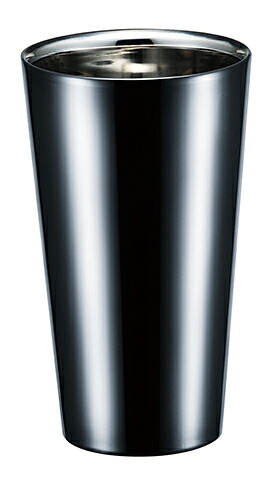 ブリリアント・ブラック 2重引っ切りない優勝杯 250mL SCW-14BB(0015323)  double straight cup その他-ワイン・バー・酒用品