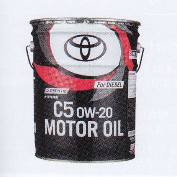 トヨタ C5 0W-20 モーターオイル ディーゼル用 20L toyota_oil_45a.jpg
