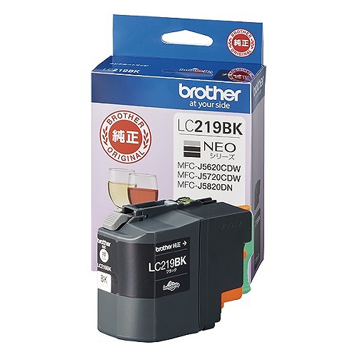 ブラザー工業 インクカートリッジ ブラック LC219BK(36950) ink cartridge