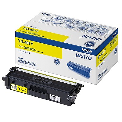 ブラザー工業 トナーカートリッジ イエロー TN-491Y(36831) toner cartridge
