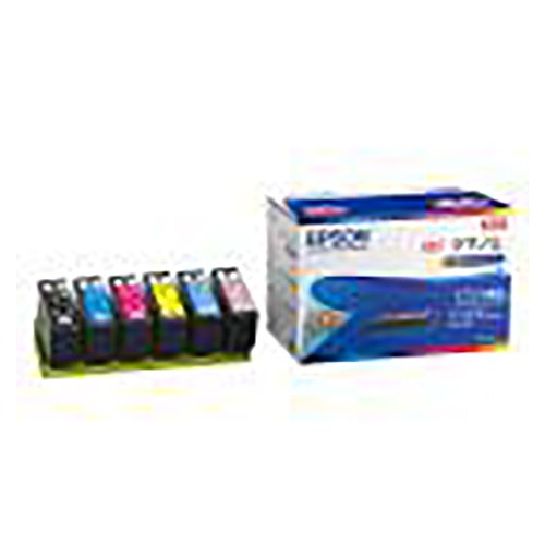 エプソン インキ薬莢 6色風呂敷き包み KUI-6CL-L(34439)  ink cartridge