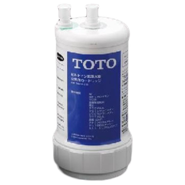 楽天市場】TH634-2 TOTO ビルトイン浄水器 交換用カートリッジ 12物質
