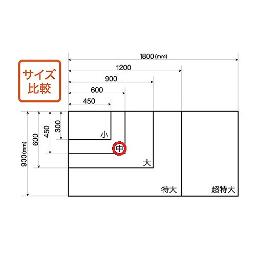 マグエックス(MagX) へばり付くホワイトボードシート 中 MKS-4560(19061)  adsorption whiteboard sheet パソコン・周辺機器-PCサプライ・消耗品