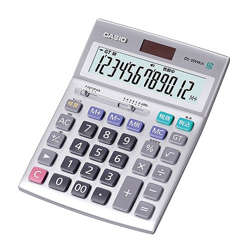 CASIO(カシオ) 計算器 DS-20WKA-N(42739)  calculator